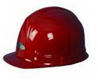 南京劳保用品-ABS-平单筋安全帽